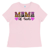 Bubblegum Pink western mama of girls Ladies Tee - Artiststas