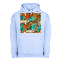 Pigment Grape Ice western charolais cow seamless pattern Urban Hoodie - HRA Design Shop