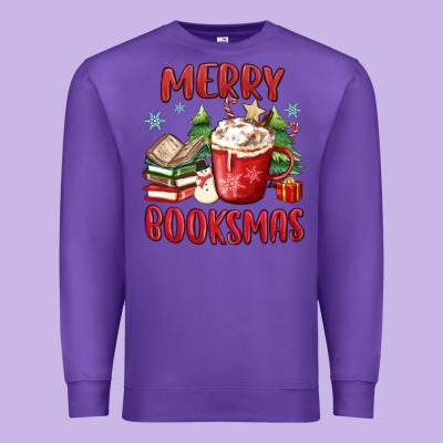 Premium Sweatshirt merry booksmas