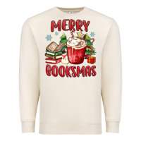 Sandshell merry booksmas Premium Sweatshirt - MaliasSmallBusiness