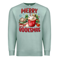 Seafoam merry booksmas Premium Sweatshirt - MaliasSmallBusiness