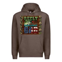 Coffee reely awesome dad Premium Hoodie - HRA Design Shop