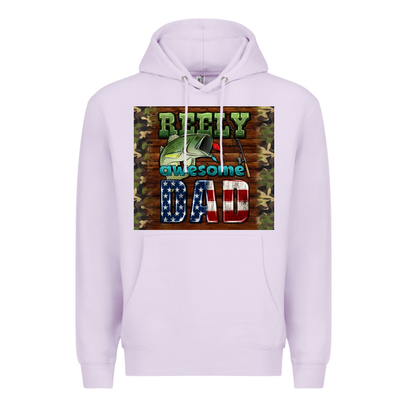 Reely Awesome Dad Premium Hoodie by HRA Design Shop | Teevron