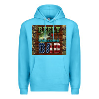 Ocean Blue reely awesome dad Premium Hoodie - HRA Design Shop