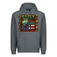 Rock reely awesome dad Premium Hoodie - HRA Design Shop
