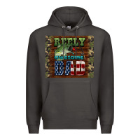 Smoke reely awesome dad Premium Hoodie - HRA Design Shop