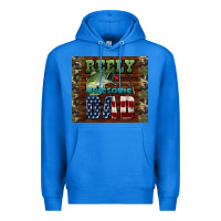 True Royal reely awesome dad Premium Hoodie - HRA Design Shop