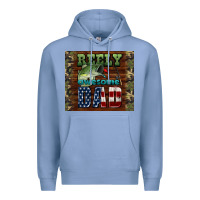 Colony Blue reely awesome dad Premium Hoodie - HRA Design Shop