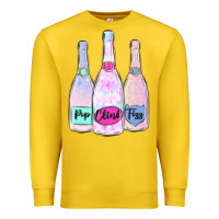 Lemon pop clink fizz champagne bubbly Premium Sweatshirt - MaliasSmallBusiness