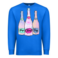True Royal pop clink fizz champagne bubbly Premium Sweatshirt - MaliasSmallBusiness