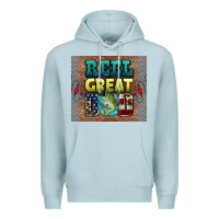 Blue Mist reel great dad Premium Hoodie - HRA Design Shop