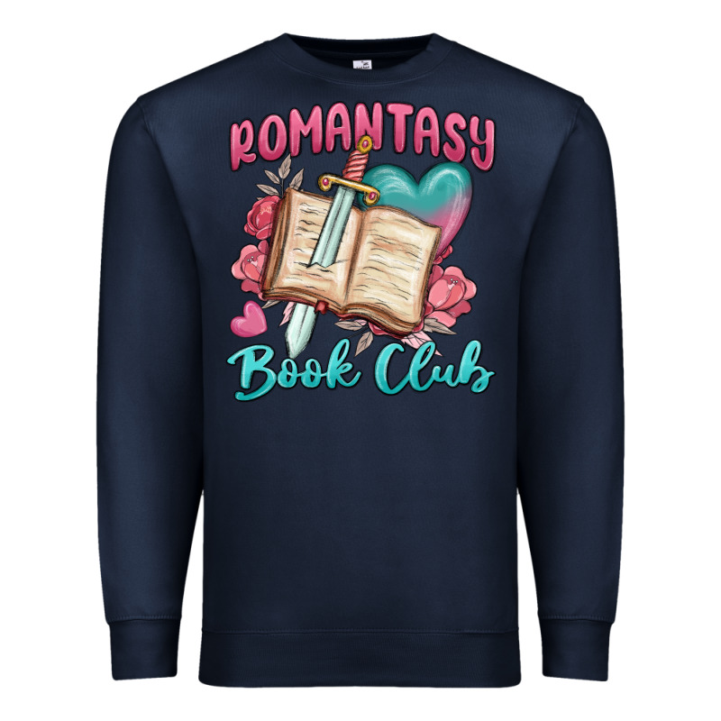 Romantasy Book Club Premium Sweatshirt by MaliasSmallBusiness | Teevron