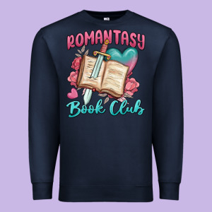 Romantasy Book Club Premium Sweatshirt Designed By Maliassmallbusiness