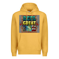 Mustard reel great dad Premium Hoodie - HRA Design Shop