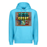 Ocean Blue reel great dad Premium Hoodie - HRA Design Shop