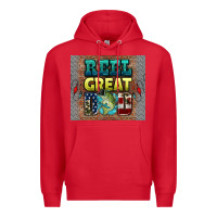 Red reel great dad Premium Hoodie - HRA Design Shop