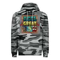 Slate Camo reel great dad Premium Hoodie - HRA Design Shop