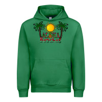 Emerald aloha beaches Urban Hoodie - CowhideDigitalArt