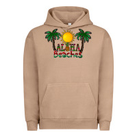 Pigment Burro aloha beaches Urban Hoodie - CowhideDigitalArt