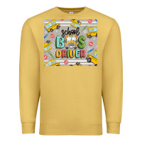 Antique Gold school bus driver Premium Sweatshirt - MaliasSmallBusiness