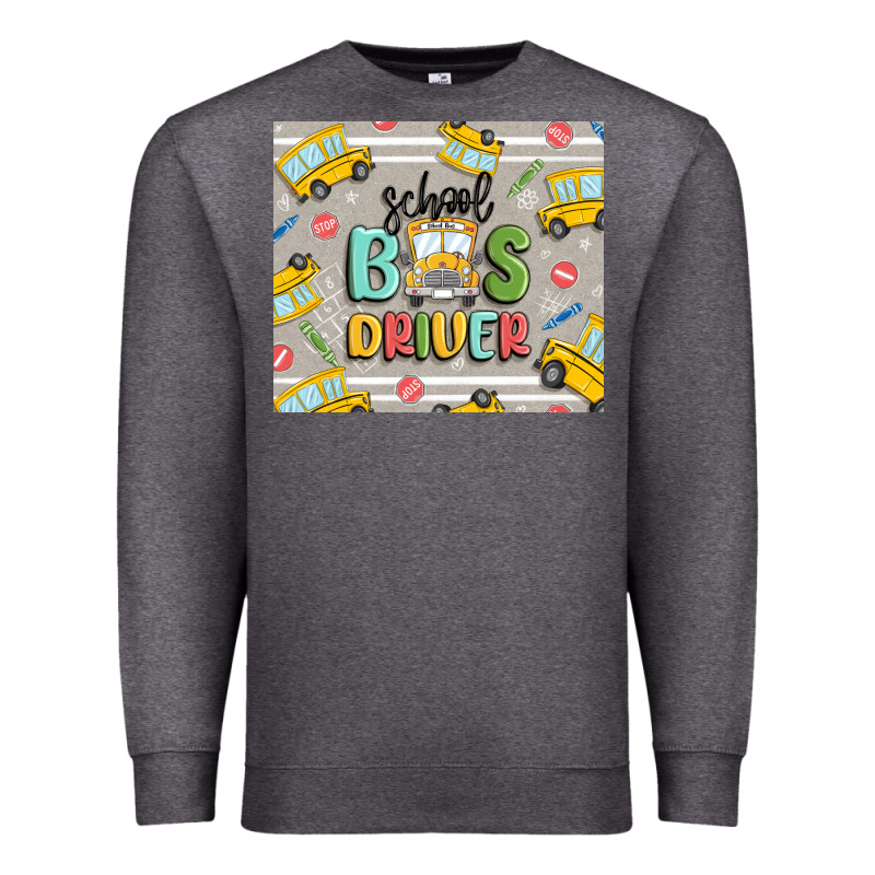 School Bus Driver Premium Sweatshirt by MaliasSmallBusiness | Teevron