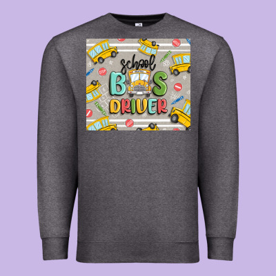 Premium Sweatshirt school bus driver