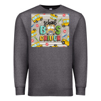 Charcoal Heather school bus driver Premium Sweatshirt - MaliasSmallBusiness