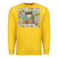 Lemon school bus driver Premium Sweatshirt - MaliasSmallBusiness