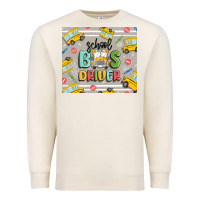 Sandshell school bus driver Premium Sweatshirt - MaliasSmallBusiness