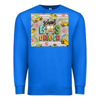 True Royal school bus driver Premium Sweatshirt - MaliasSmallBusiness