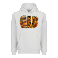 Dove Grey tis the season to be basic Premium Hoodie - RacoonDesign