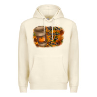 Sandshell tis the season to be basic Premium Hoodie - RacoonDesign