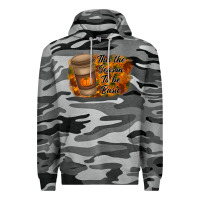 Slate Camo tis the season to be basic Premium Hoodie - RacoonDesign