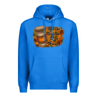 True Royal tis the season to be basic Premium Hoodie - RacoonDesign