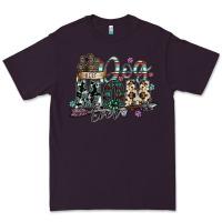 Plum best dog mom ever Premium Tee - SublimationCraftShop
