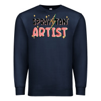 Navy spray tan artist Premium Sweatshirt - MaliasSmallBusiness