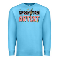 Ocean Blue spray tan artist Premium Sweatshirt - MaliasSmallBusiness