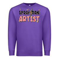 Purple spray tan artist Premium Sweatshirt - MaliasSmallBusiness