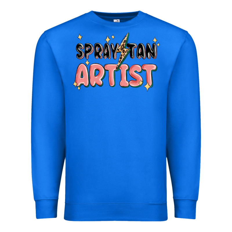 Spray Tan Artist Premium Sweatshirt by MaliasSmallBusiness | Teevron