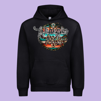 Wranglinn Mama Urban Hoodie Designed By Racoondesign