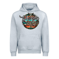 Heather Grey wranglinn mama Urban Hoodie - RacoonDesign