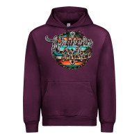 Mauve Wine wranglinn mama Urban Hoodie - RacoonDesign