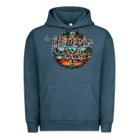 Pigment Midnight Navy wranglinn mama Urban Hoodie - RacoonDesign