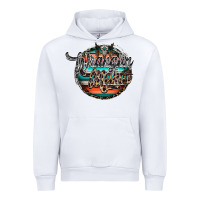 White wranglinn mama Urban Hoodie - RacoonDesign