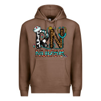 Chestnut rn nurse Premium Hoodie - CowhideDigitalArt