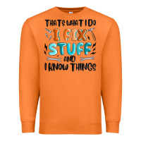Carrot thats what i do i fix stuff and i know things Premium Sweatshirt - MaliasSmallBusiness