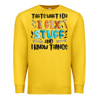 Lemon thats what i do i fix stuff and i know things Premium Sweatshirt - MaliasSmallBusiness