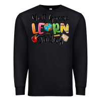 Black yall gonna learn today Premium Sweatshirt - MaliasSmallBusiness