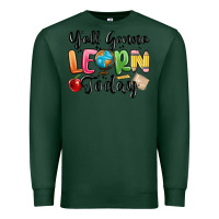Sports Green yall gonna learn today Premium Sweatshirt - MaliasSmallBusiness
