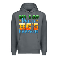 Rock my dad thinks he is hilarious Premium Hoodie - HRA Design Shop